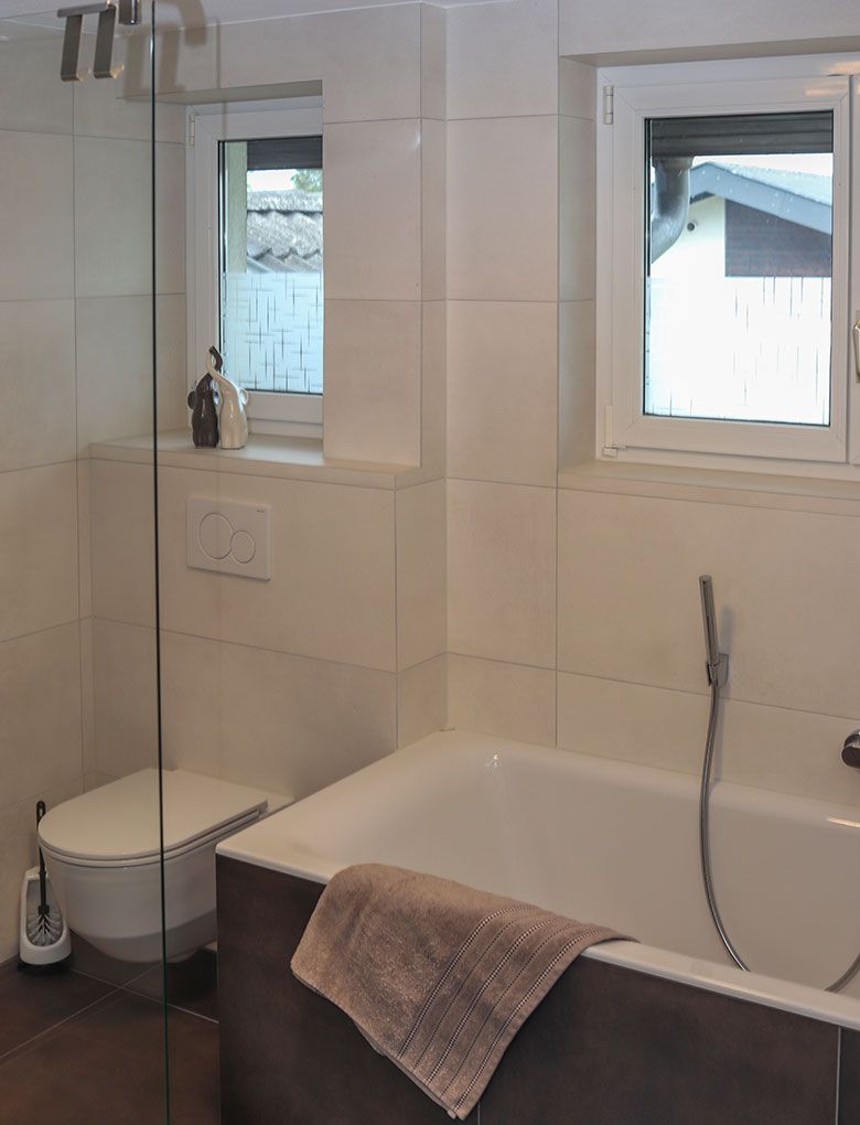 Badezimmeraufnahme Bad