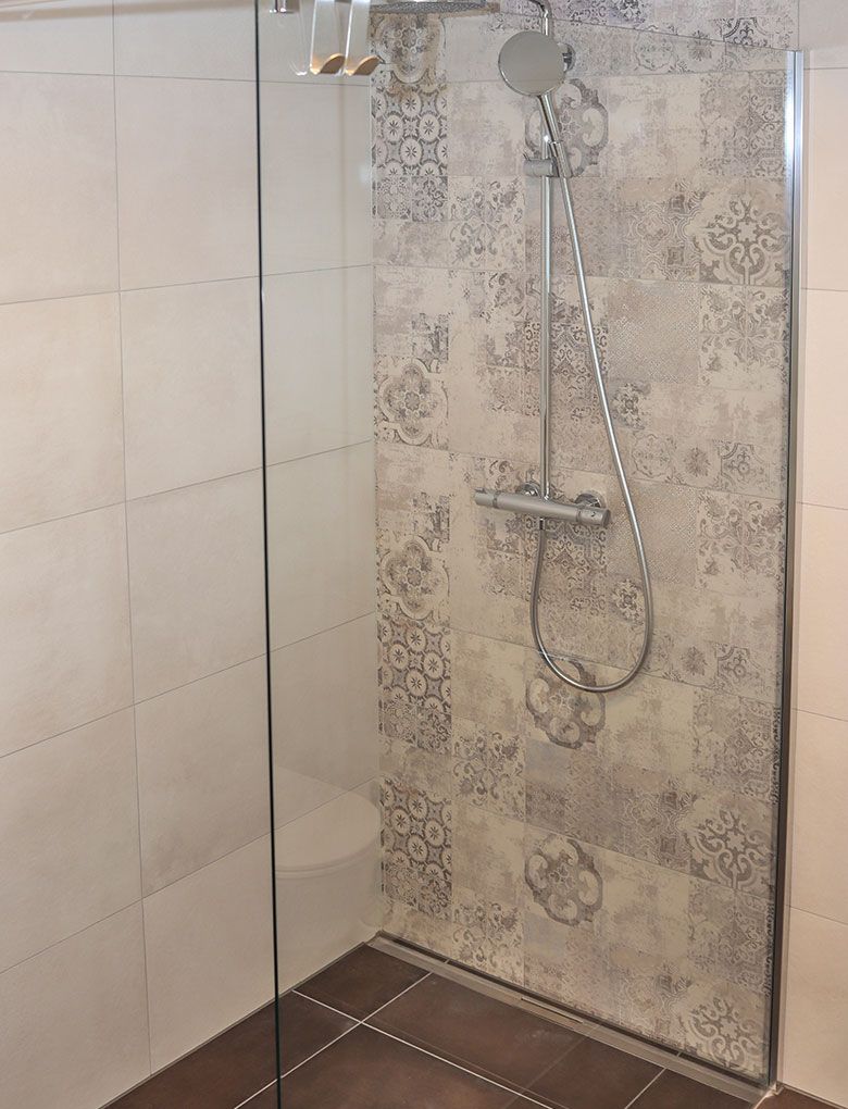 Badezimmeraufnahme Dusche