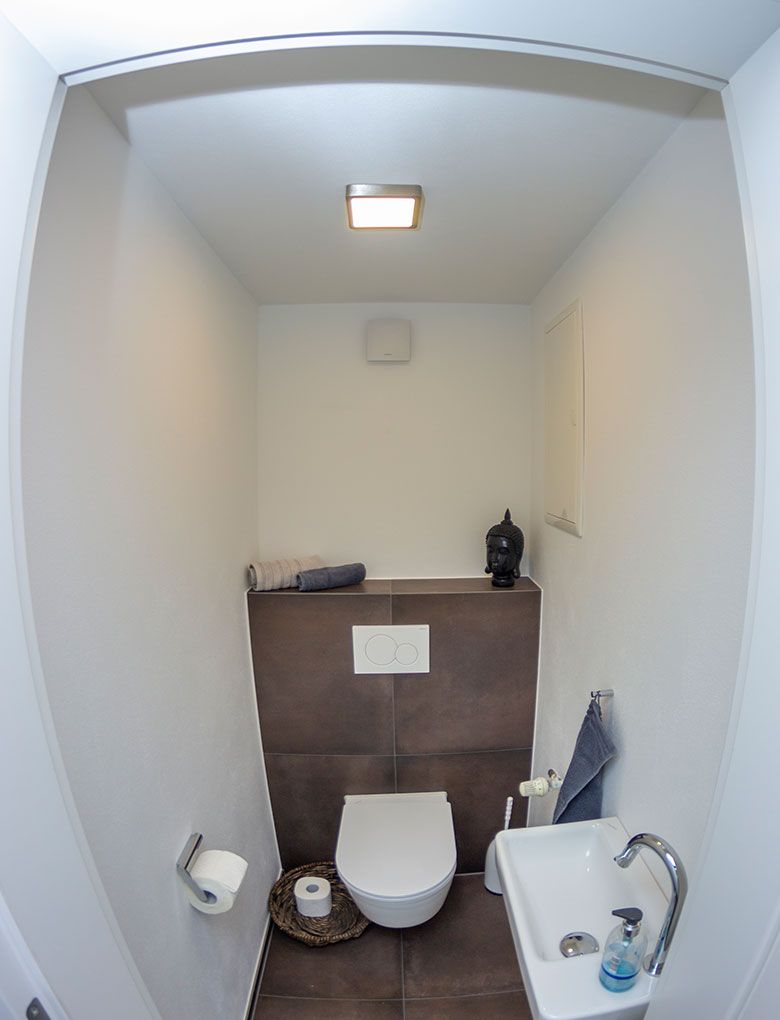 Badezimmeraufnahme WC