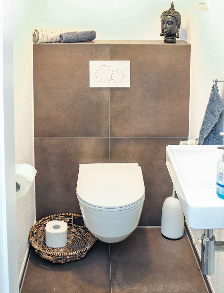 Badezimmeraufnahme WC