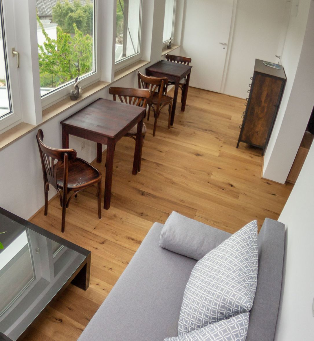 Ruhe ecke mit Tisch und Couch