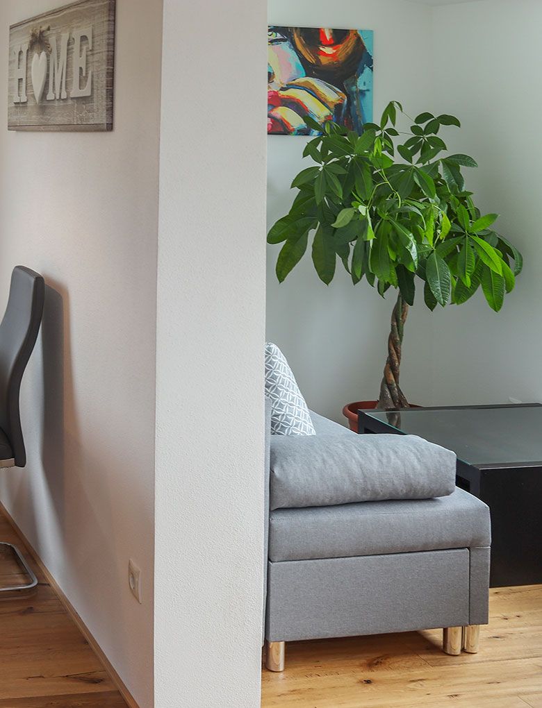 Ruhe ecke mit Tisch und Couch