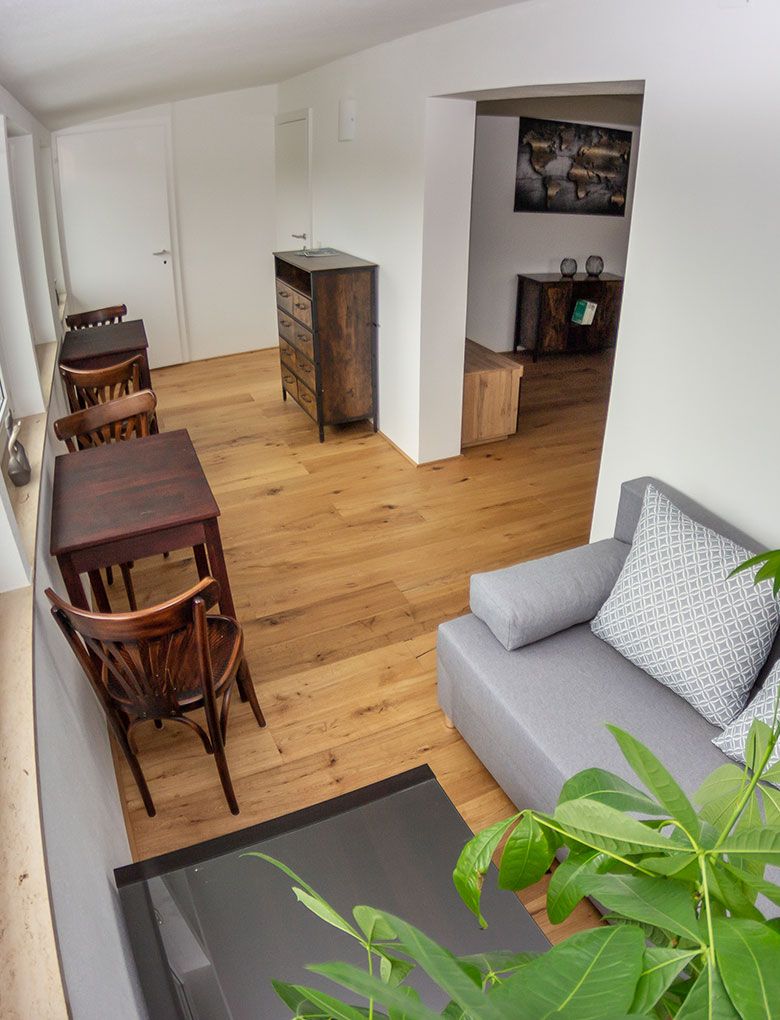 Ruhe ecke mit Tisch und Couch